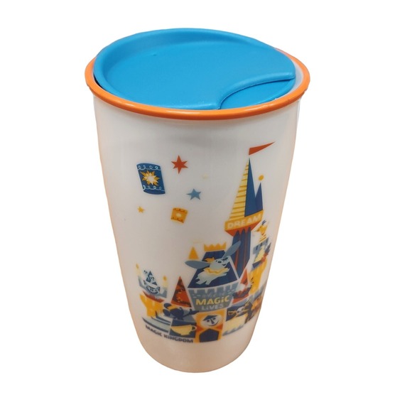 Disney Starbucks Mickey Mouse Magic Kingdom Tumbler Coffee Mug - Picture 2 of 7